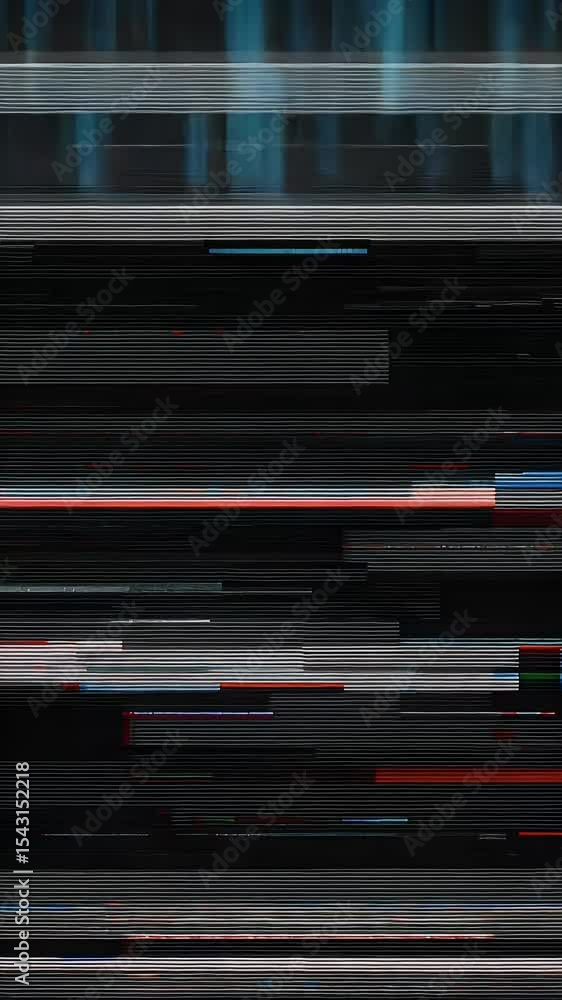 Poster abstract glitch noise damage error distortion screen signal texture