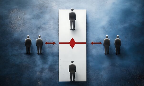 
An impenetrable communication barrier separates businessmen. Misunderstanding. Lack of technical and economic instruments of communication and trade, isolation and protectionism.

