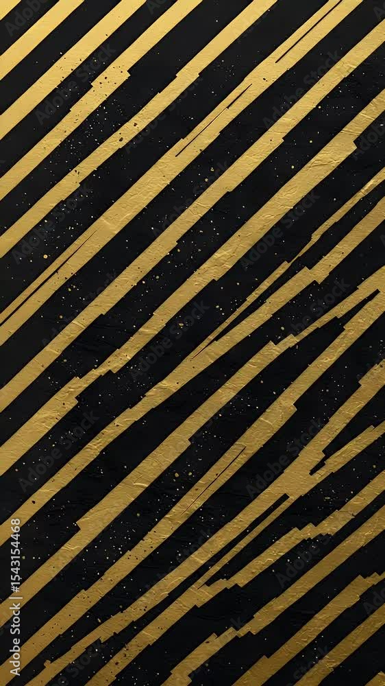 Poster abstract gold lines on black background pattern texture design