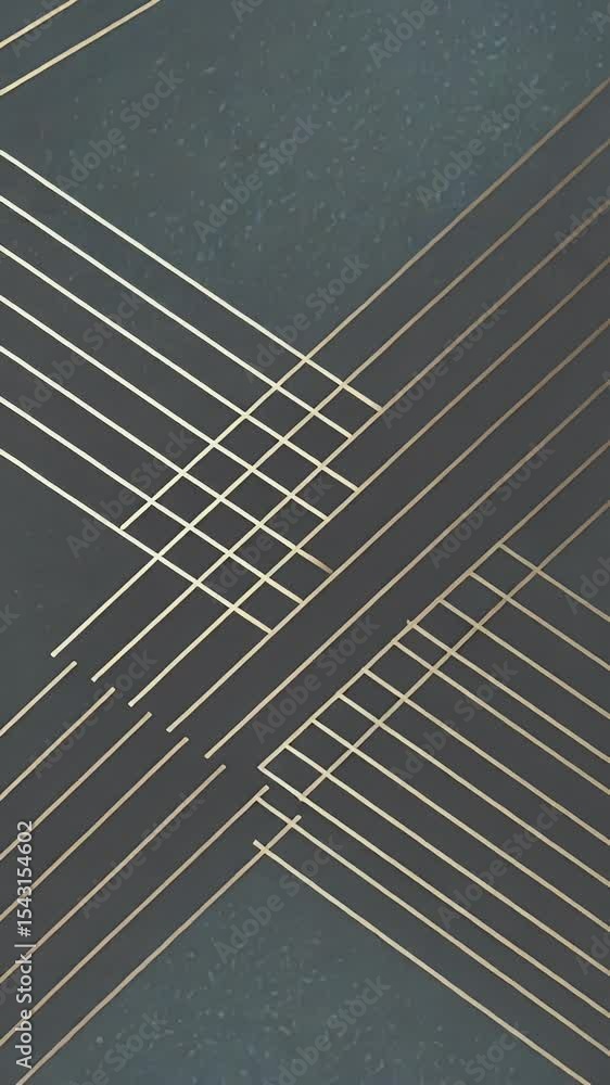 Poster abstract gold lines pattern geometric background texture design