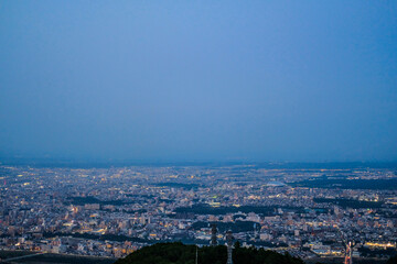 北海道札幌市藻岩山からの夜景