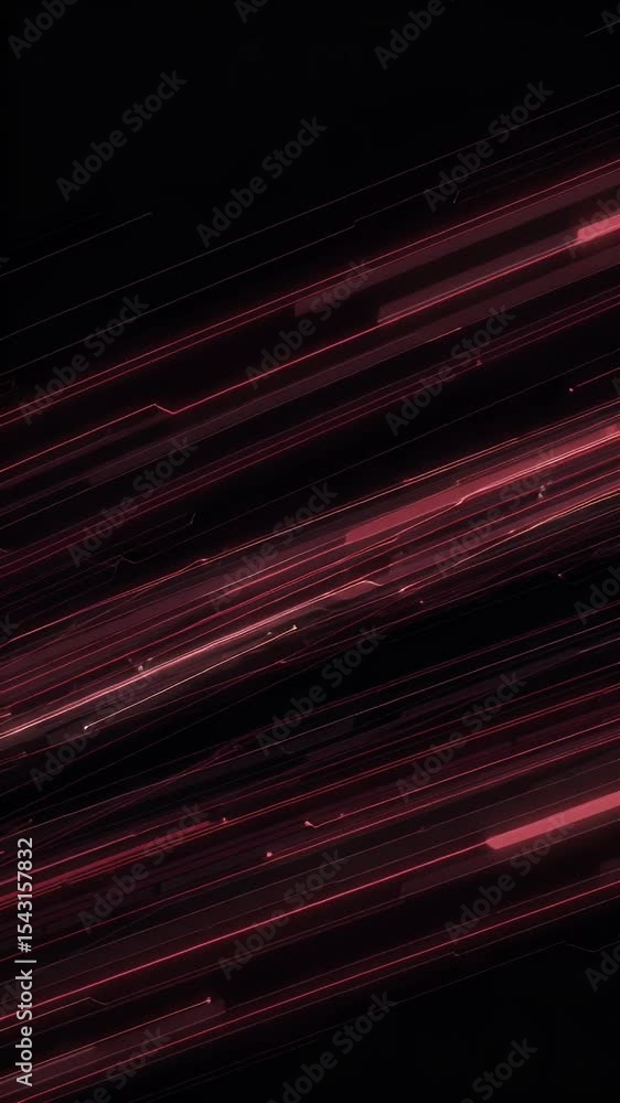 Aufkleber abstract lines motion digital glowing pattern background