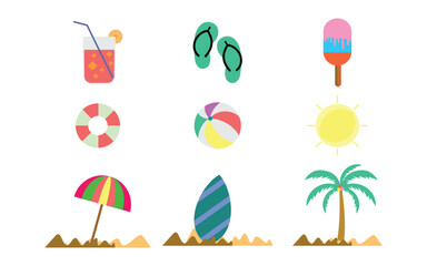 Set icon of summer theme