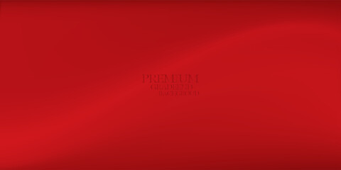 Abstract red gradient background, light and shadow on the backdrop with dimensions, hot tone wall with intense color, horizontal wallpaper.