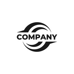 generic circle logo design , business logo , vector , symbol , company logo,background, emblem, swirl, infinity, circular	