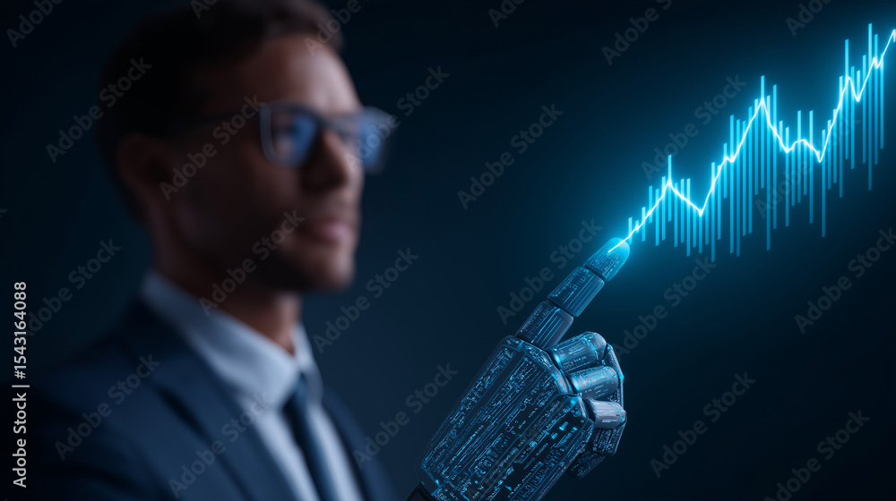 Poster ai chatbot enhancing business innovation and data insights