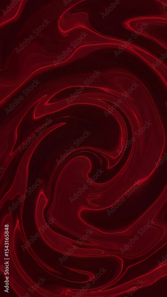 Aufkleber abstract red background texture swirl motion fluid dynamic art