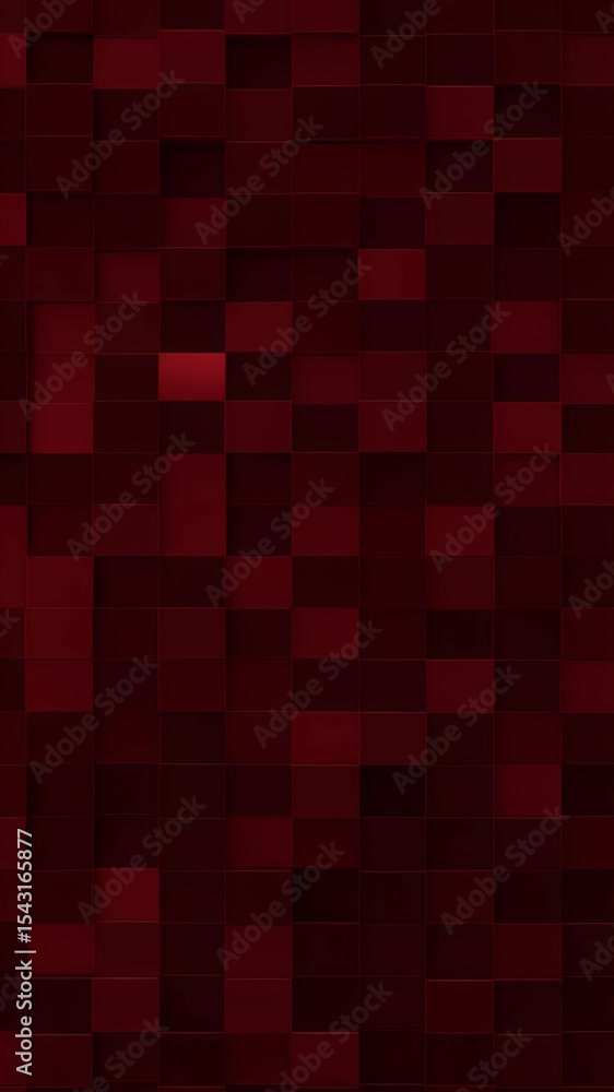 Poster abstract red blocks geometric texture background