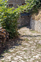 In a mountain village of Saint Laurentius (Pelion,  Greece)