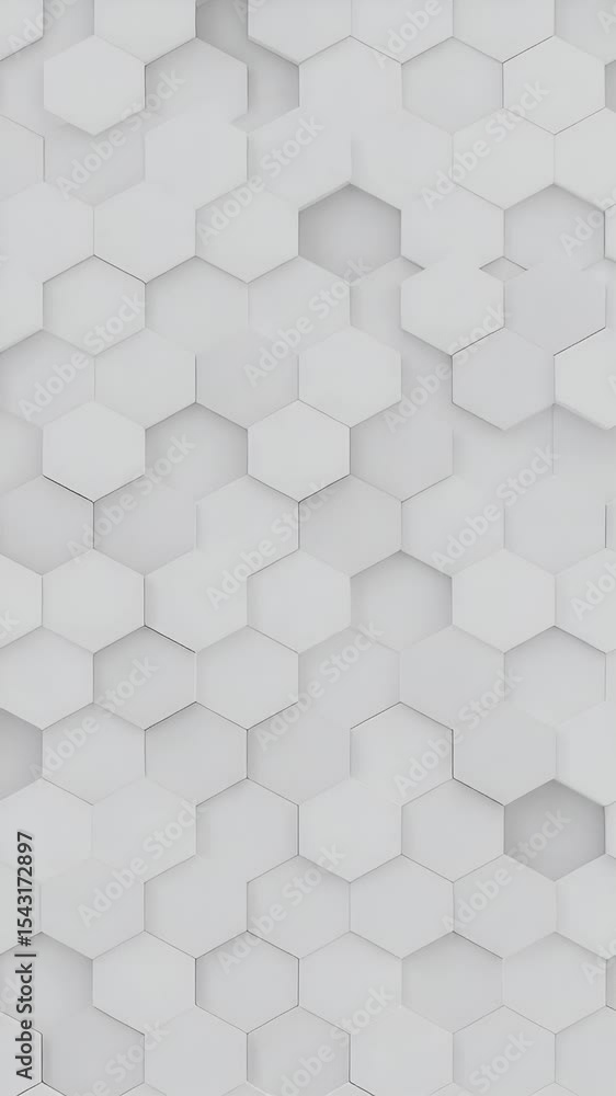 Poster abstract white hexagon background texture pattern geometric design