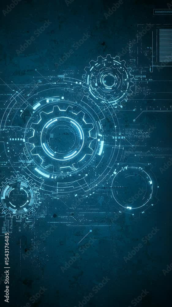 Poster blue abstract technology pattern background texture dark design