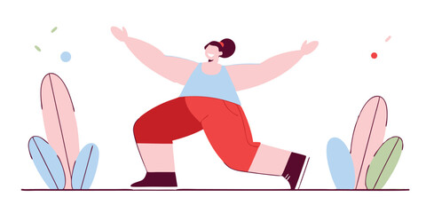 vector illustration of a surfer girl