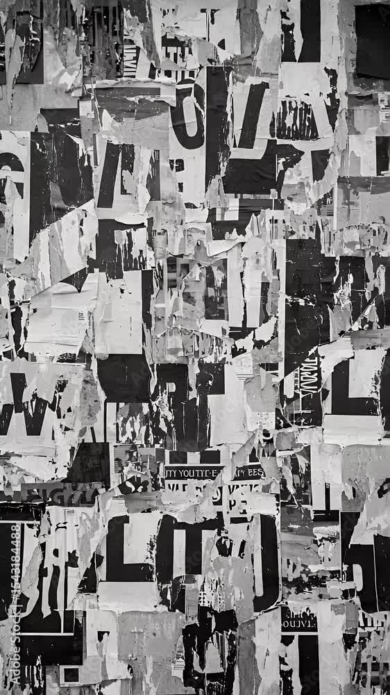 Poster grungy black white abstract texture pattern background