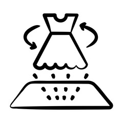 Virtual Clothing Icon