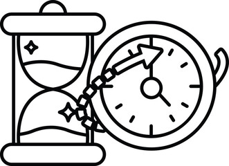 clock with a face and a background