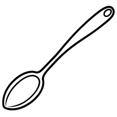 Healthcare Spoon Line Icon