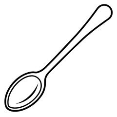 Healthcare Spoon Line Icon