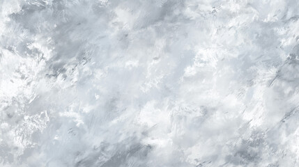 Fototapeta premium Abstract Gray and White Paint Texture with Artistic Brushstrokes 