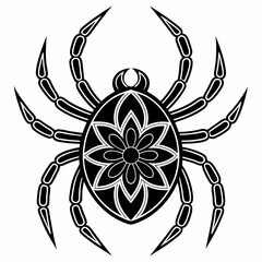 black and white tattoo