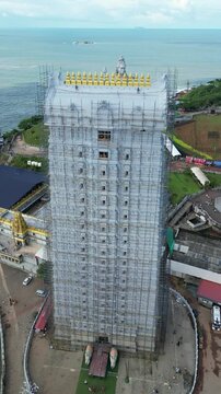 The Murudeshwar Temple's Rajagopuram