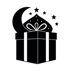 eid gift box icon