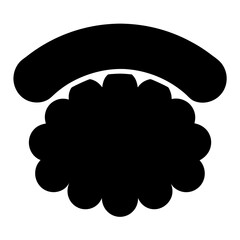 Monochrome illustration of a mysterious, abstract object made of circles and curves