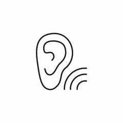 audible sound icon sign vector
