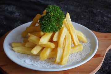 Perfectly crispy golden French fries, a classic and irresistible snack or side dish. Enjoy these...