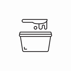 liquid meal icon sign vector