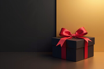 Black, Gold, and Red Celebration Theme