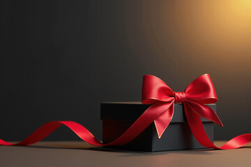 Black, Gold, and Red Celebration Theme