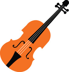 Fototapeta premium violin vector illustration