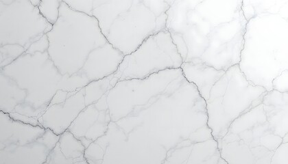 White marble texture with gray veins and natural stone pattern
