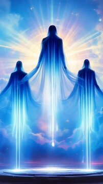 Aliens Souls angels rising to heaven soul spirits rising celestial