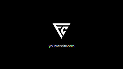 Glitch Logo Animation