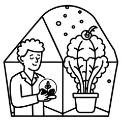 human brain  illustration