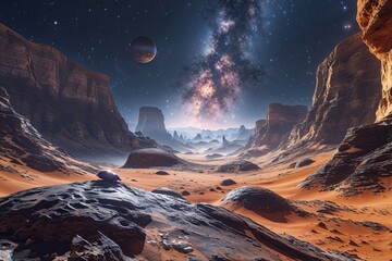 Discovering Unique Alien Landscapes in the Cosmos
