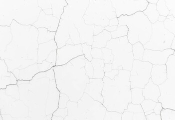 Obraz premium Vector white grunge texture with scratches and cracks, ideal for background, effect, overlay