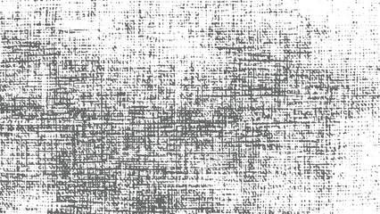 Abstract Gray and White Textured Background Interwoven Pattern Graphic Design Element Distressed Overlay Monochrome Canvas Fabric Textile Seamless Repeat
