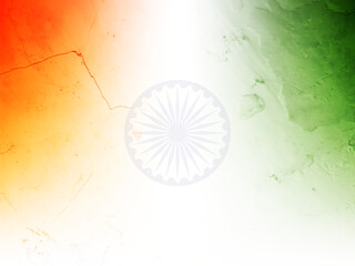 Indian flag theme tricolor 15th august background