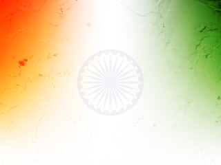Modern Indian flag theme tricolor background