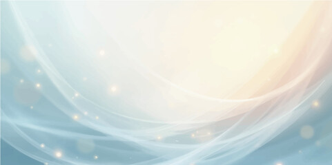 Blue and light gold color gradient backdrop with abstract vector light nature white gradient