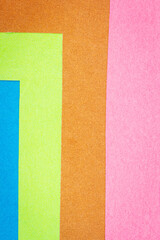 Fototapeta premium Multi color background from a paper of different colors. Abstract colorful vibrant textures paper.
