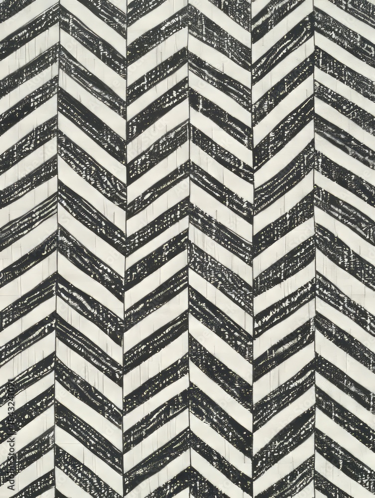 Poster the texture of the lines adds depth and character to the overall pattern, which has a retro, handcra