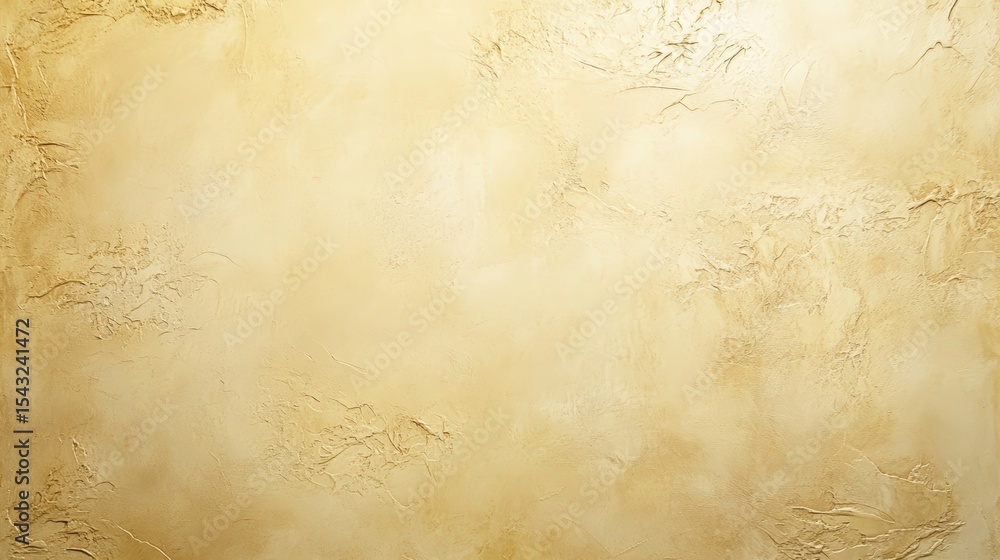 Poster a textured, beige plaster wall with subtle variations in color and intricate patterns, creating an a