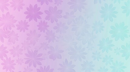 Delicate floral pattern on a soft gradient background.