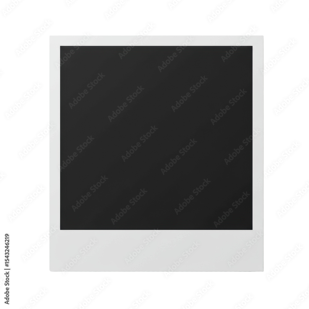 Poster pristine single sheet of glossy photo paper with a smooth reflective surface, 4x6 or 8.5x11 inch, is