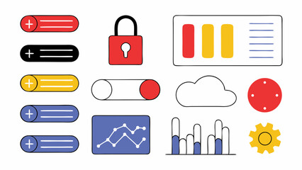 Modern Medical & Healthcare Outline Icons – Broken Line Style Vector Pack.