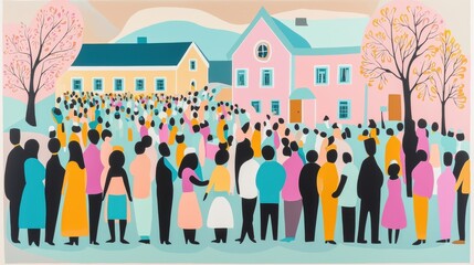 A Gathering of People