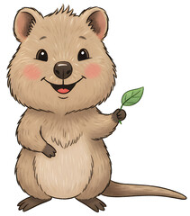 Cute Quokka Character
